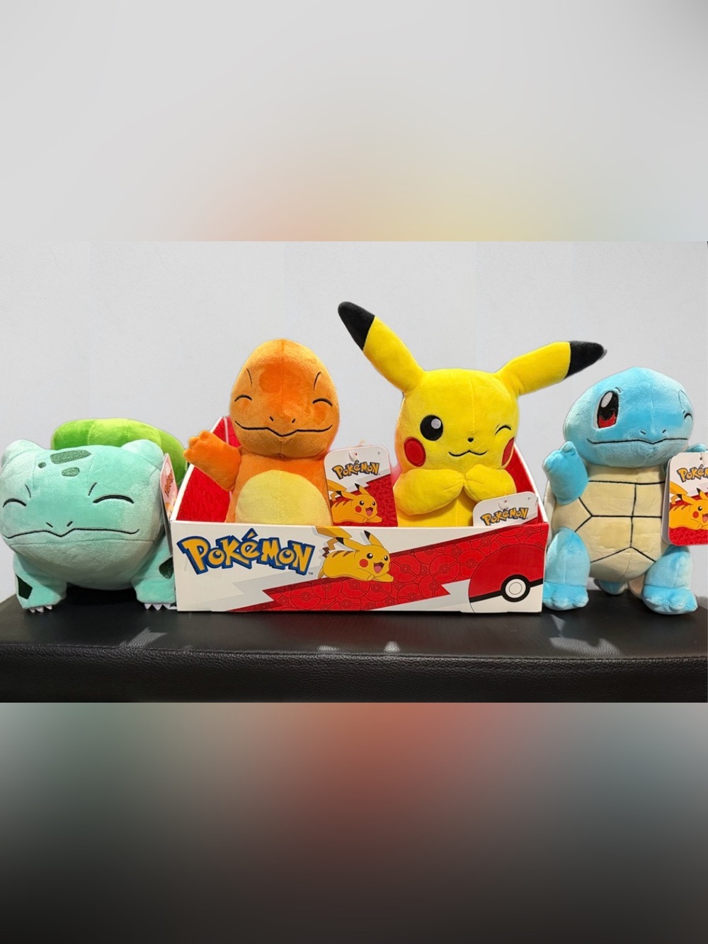 Lot of New Pokémon Plush Official Licensed Merchandise - 4 Piece Lot - Jazwares